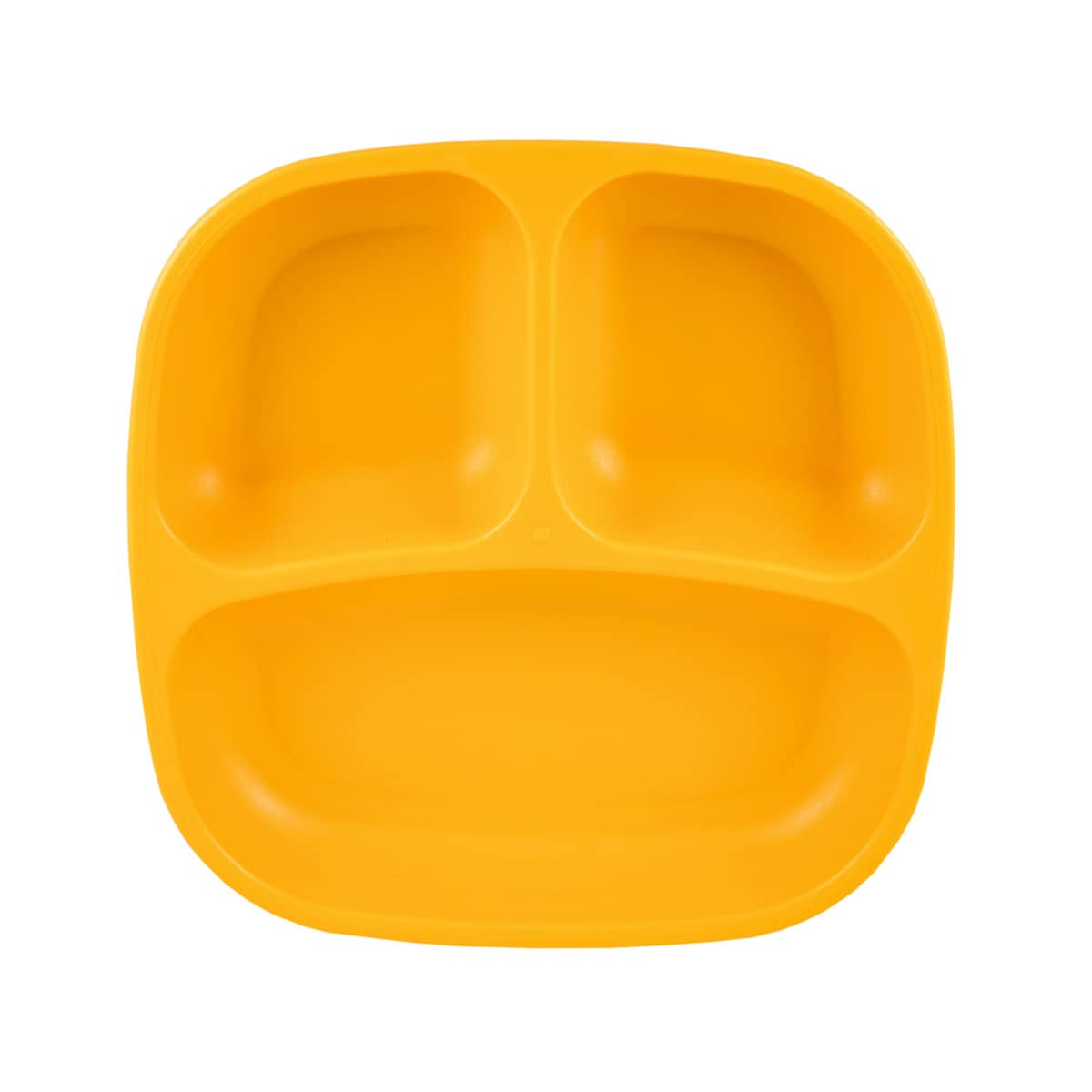 Re-Play Recycled Divided Plate - Sunny Yellow