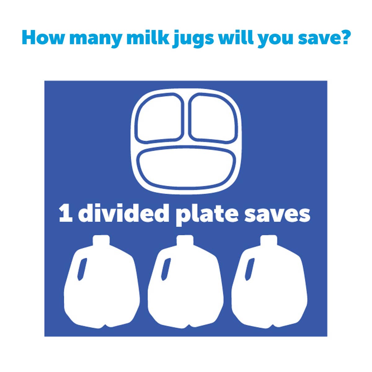 Re-Play Recycled Divided Plate