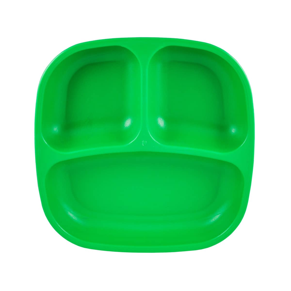 Re-Play Recycled Divided Plate - Kelly Green