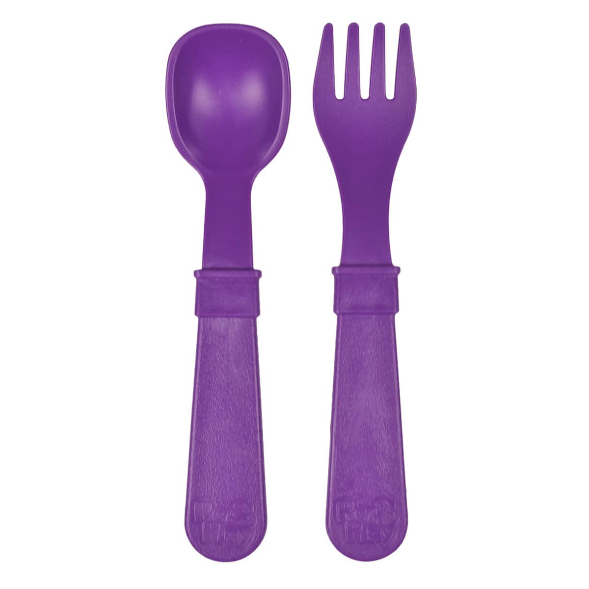 Re-Play Recycled Fork and Spoon Set - Amethyst