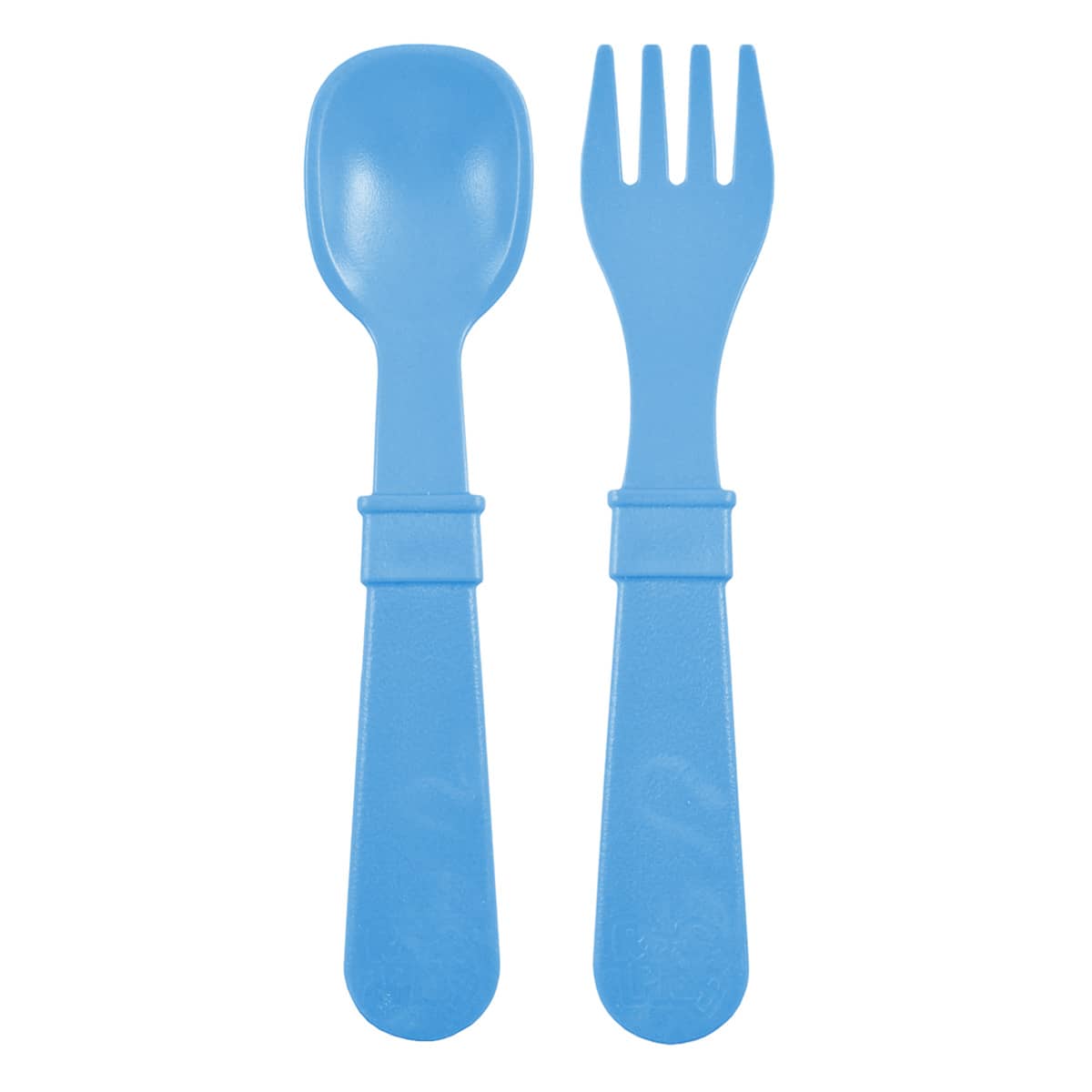 Re-Play Recycled Fork and Spoon Set - Denim