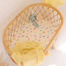 Snuggle Hunny Fitted Bassinet Sheet and Change Pad Cover - Beach Fun