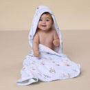 Snuggle Hunny Hooded Baby Towel - Taking Flight