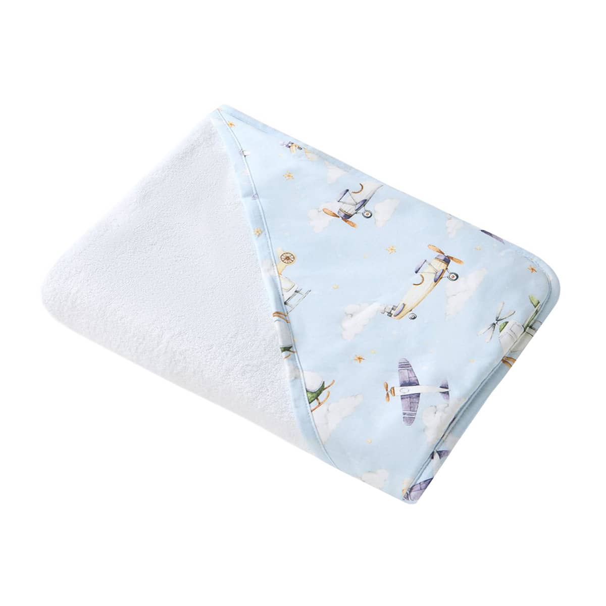 Snuggle Hunny Hooded Baby Towel - Taking Flight