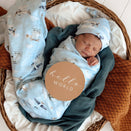 Snuggle Hunny Reversible Milestone Cards - Taking Flight and Pebble