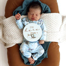 Snuggle Hunny Reversible Milestone Cards - Taking Flight and Pebble