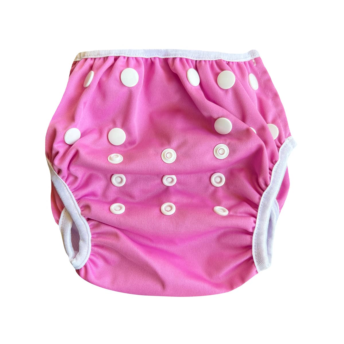 TicTasTogs Reusable Swim Nappy - Plain - Blush Pink