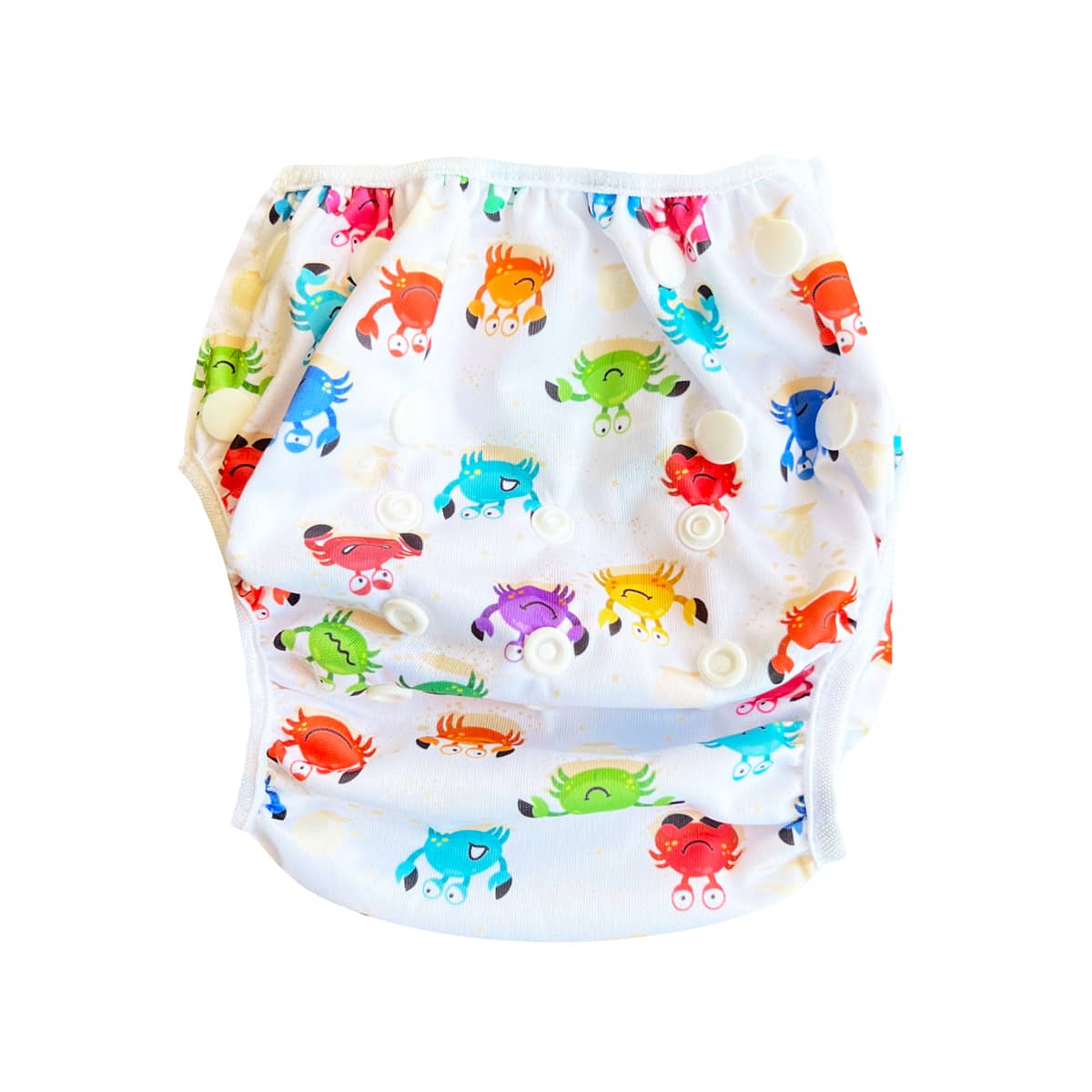 TicTasTogs Reusable Swim Nappy - Print - Crazy Crab
