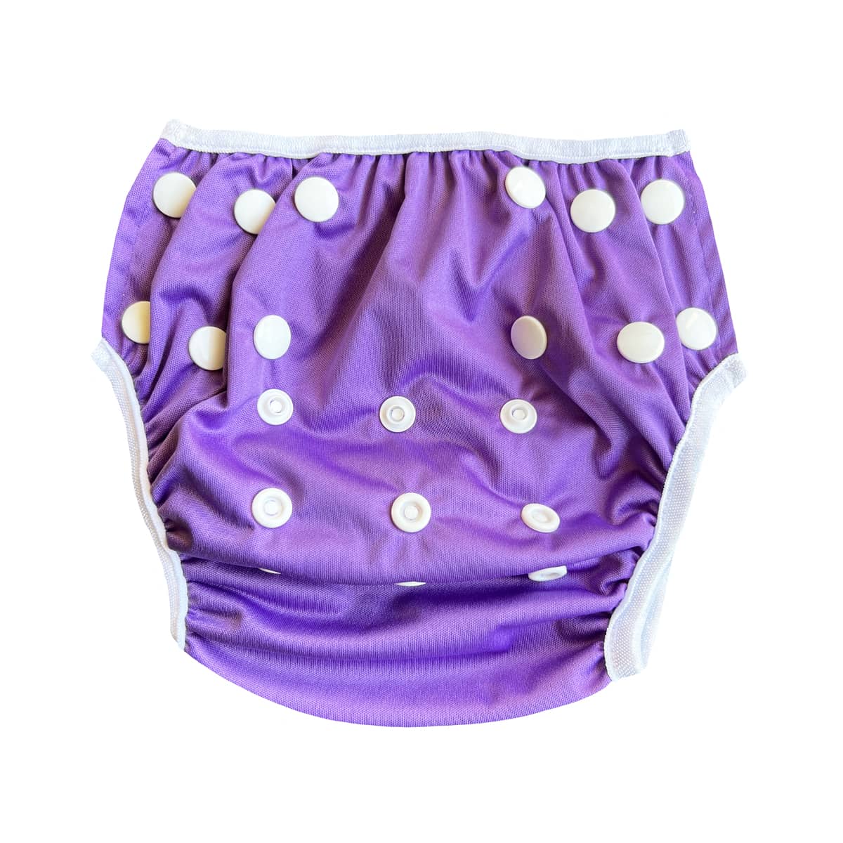 TicTasTogs Reusable Swim Nappy - Plain - Purple