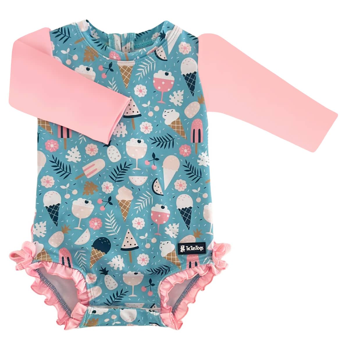 TicTasTogs Nappy Change Swimsuit - Sundae