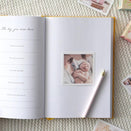 Truly Amor Bebé Baby Book With Keepsake Box And Pen - Oatmeal