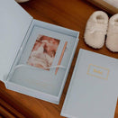 Truly Amor Bebé Baby Book With Keepsake Box And Pen - Baby Blue