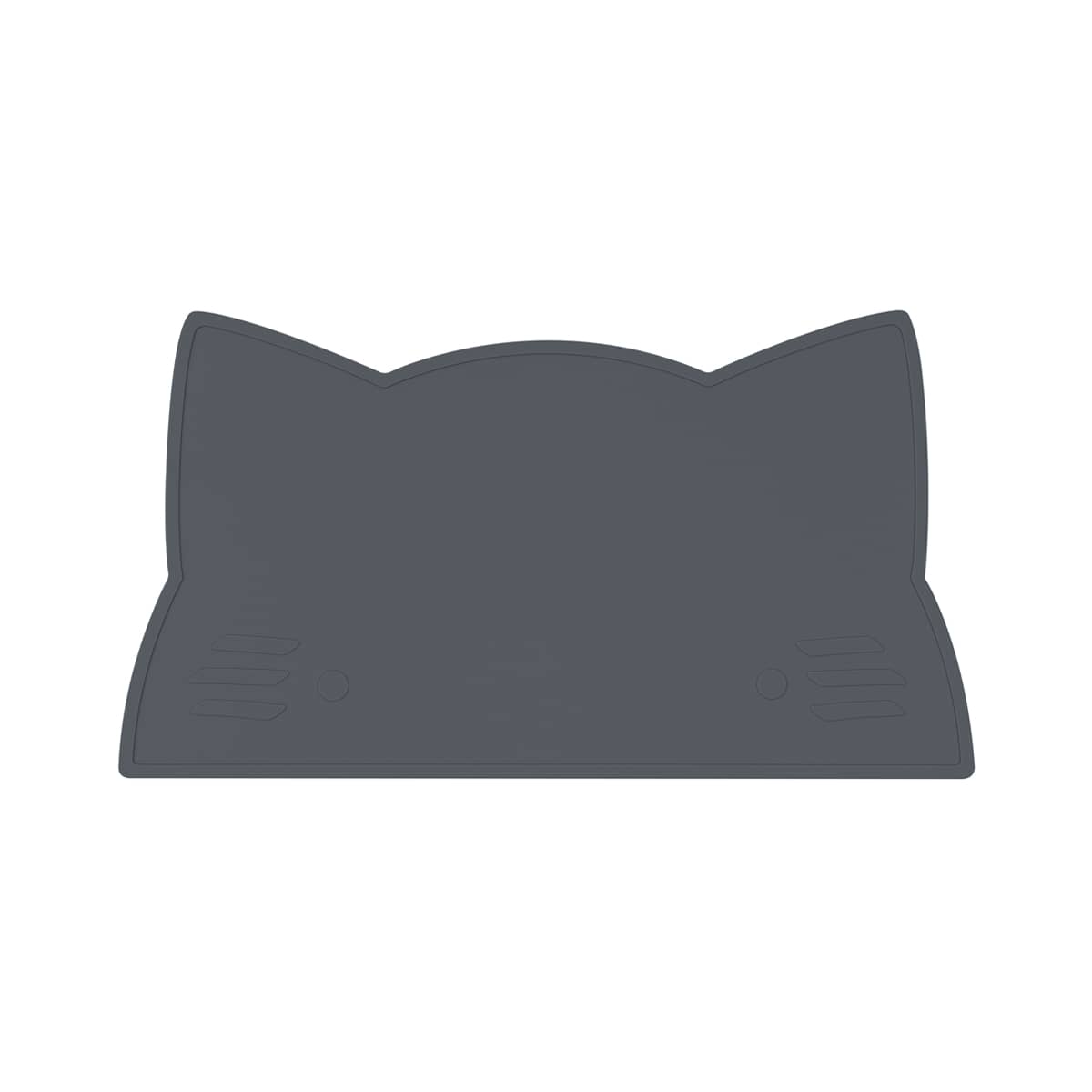 We Might Be Tiny Placie Silicone Placemat - Cat - Charcoal