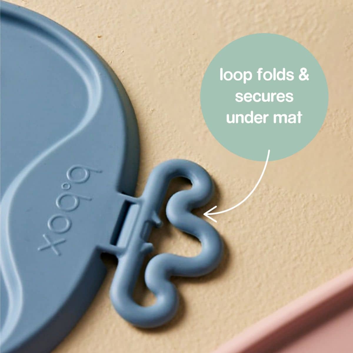 b.box Roll + Go Mealtime Mat - Ocean