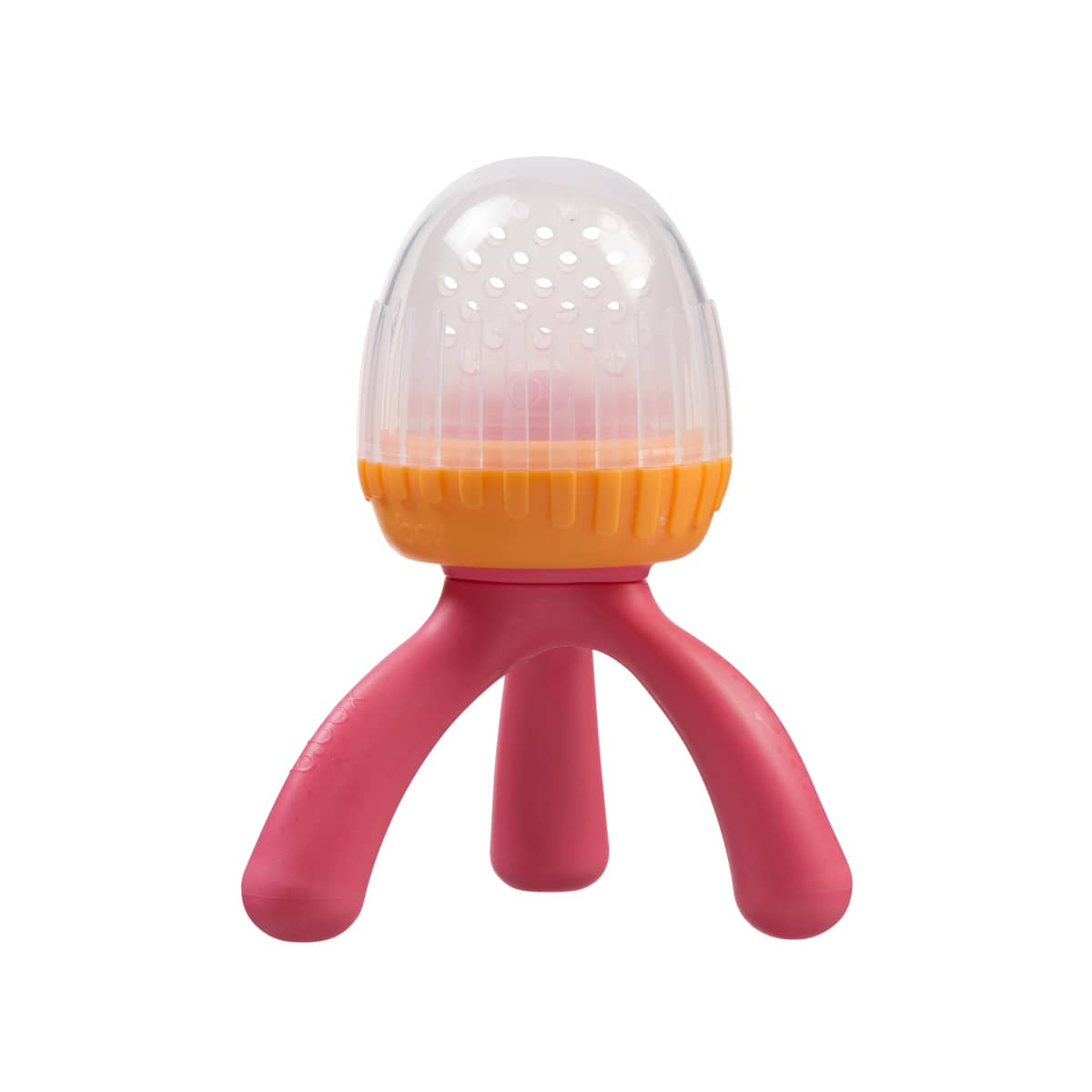 b.box Silicone Fresh Food Feeder - Strawberry Shake