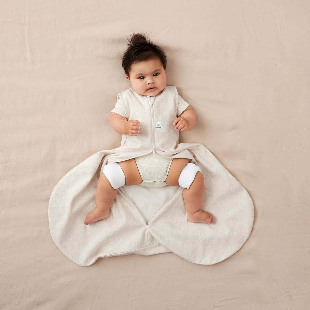 ergoPouch Hip Harness Sleeping Bag - Oatmeal Marle