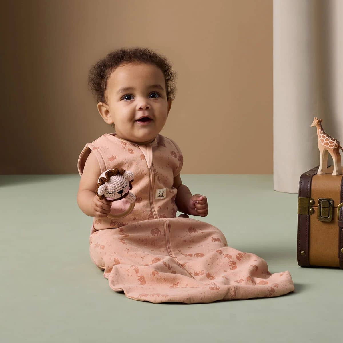 ergoPouch Sleeping Bag 0.2 TOG - Elephant Parade