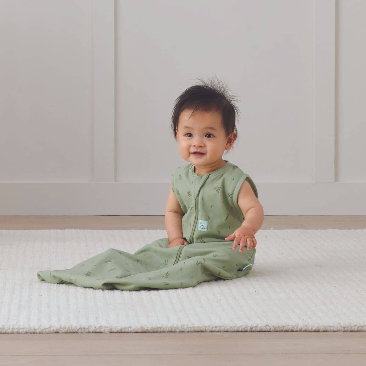 ergoPouch Jersey Sleeping Bag 1.0 TOG - Willow - 8 to 24 Months