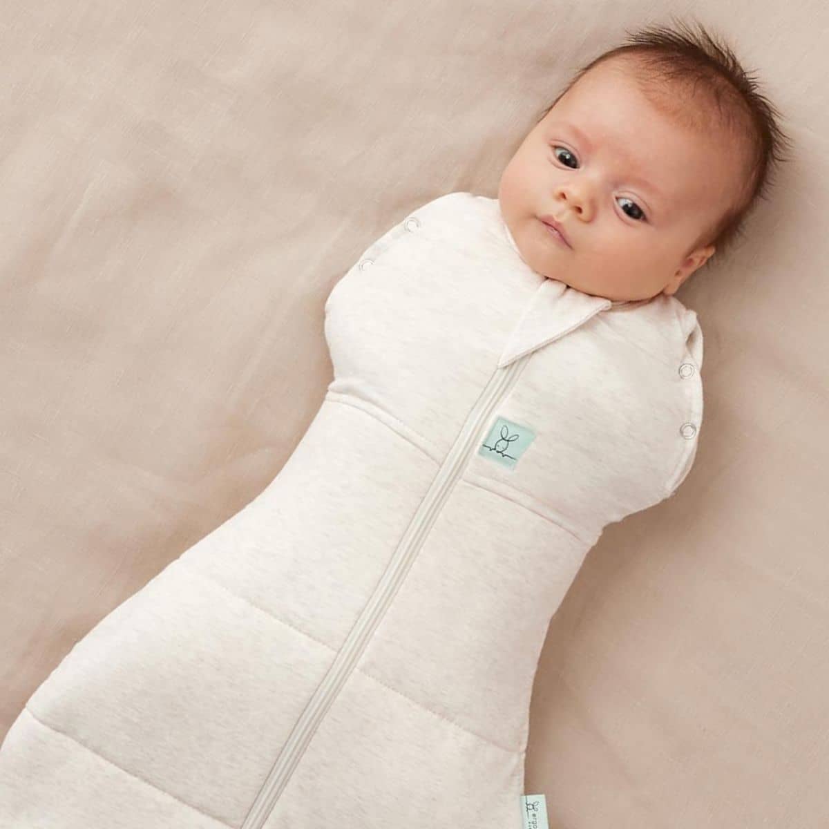 ergoPouch Cocoon Swaddle Bag 3.5 TOG - Oatmeal Marle