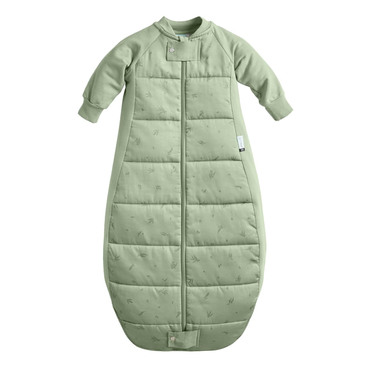 ergoPouch Sheeting Sleeping Bag 3.5 TOG with Sleeves - Willow - 8 to 24 Months
