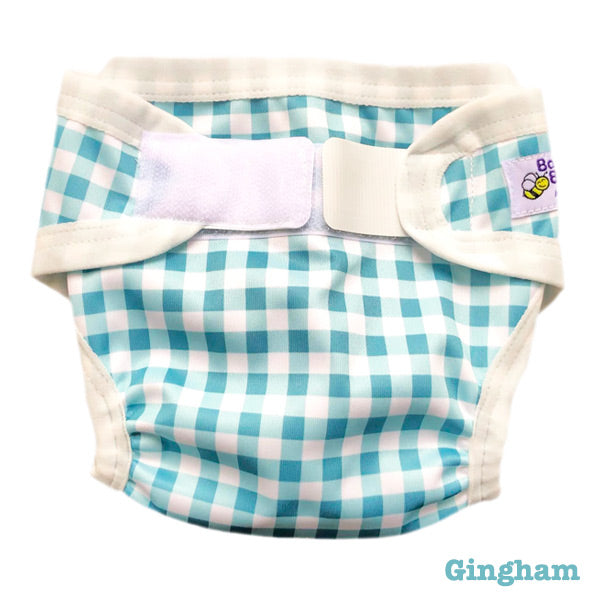 Baby BeeHinds PUL Nappy Cover - Prints - Gingham