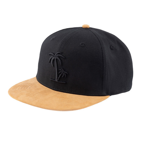 Cubs & Co. Snapback Palm Hat - Black