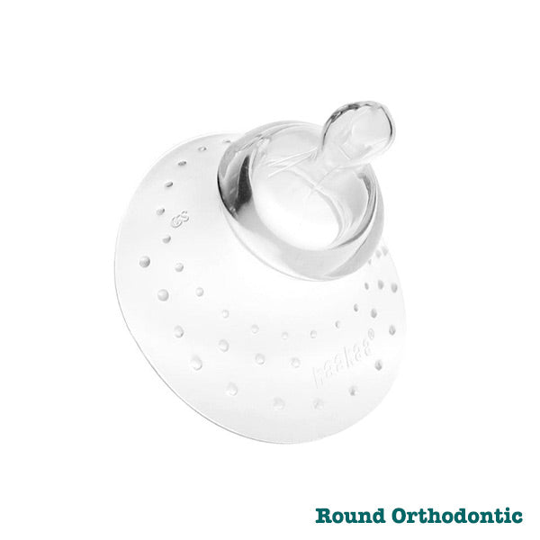 Haakaa Breastfeeding Nipple Shield - Round Orthodontic