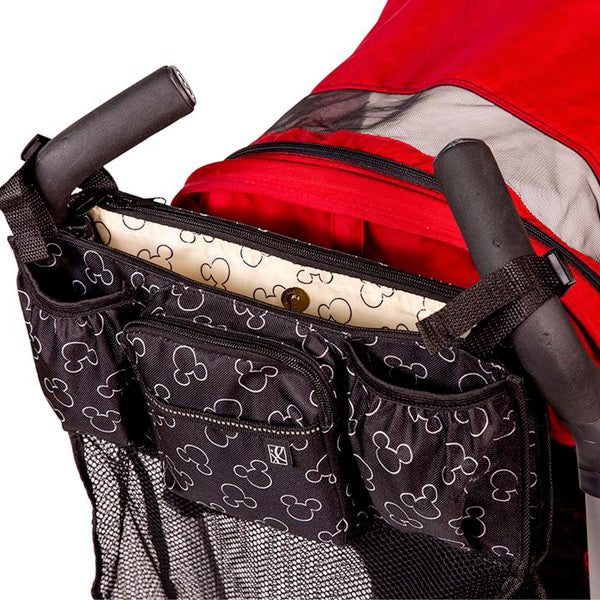 JL Childress Cups 'N Cargo Stroller Organiser - Mickey Black