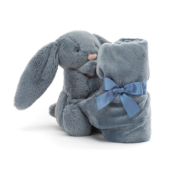 Jellycat Bashful Bunny Soother - Dusky Blue