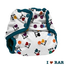 Kanga Care Print Rumparooz One Size Cloth Nappy Cover - I Love RAR