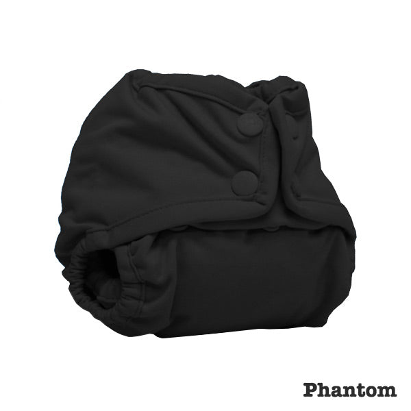 Kanga Care Colour Rumparooz Newborn Cloth Nappy Cover - Phantom