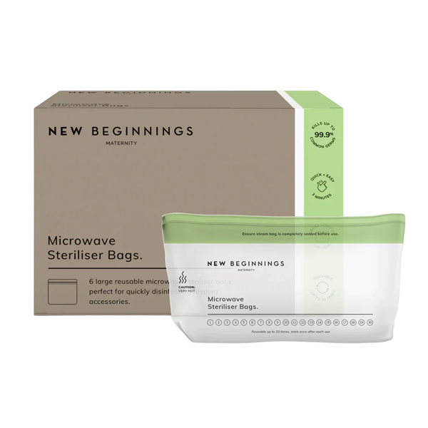 New Beginnings Microwave Steriliser Bags