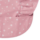 Snuggle Hunny Waterproof Snuggle Bib - Pink Fleur Frill