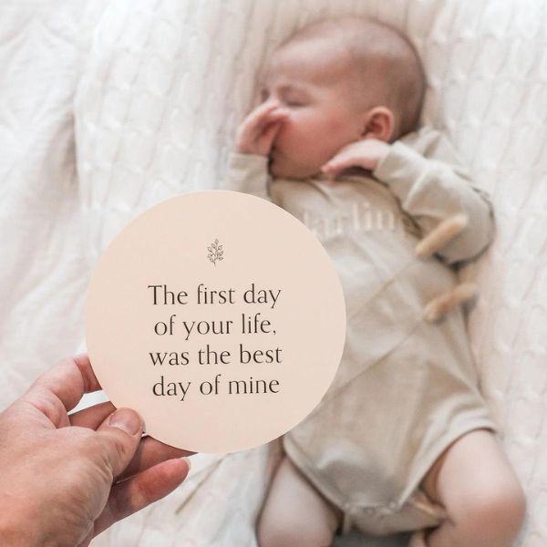 Truly Amor Bebé Baby Milestone Cards