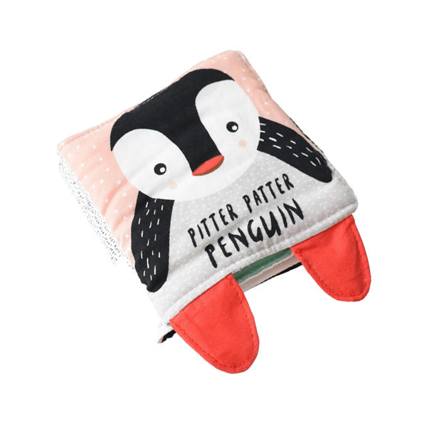 Wee Gallery Baby's First Soft Book: Pitter Patter Penguin