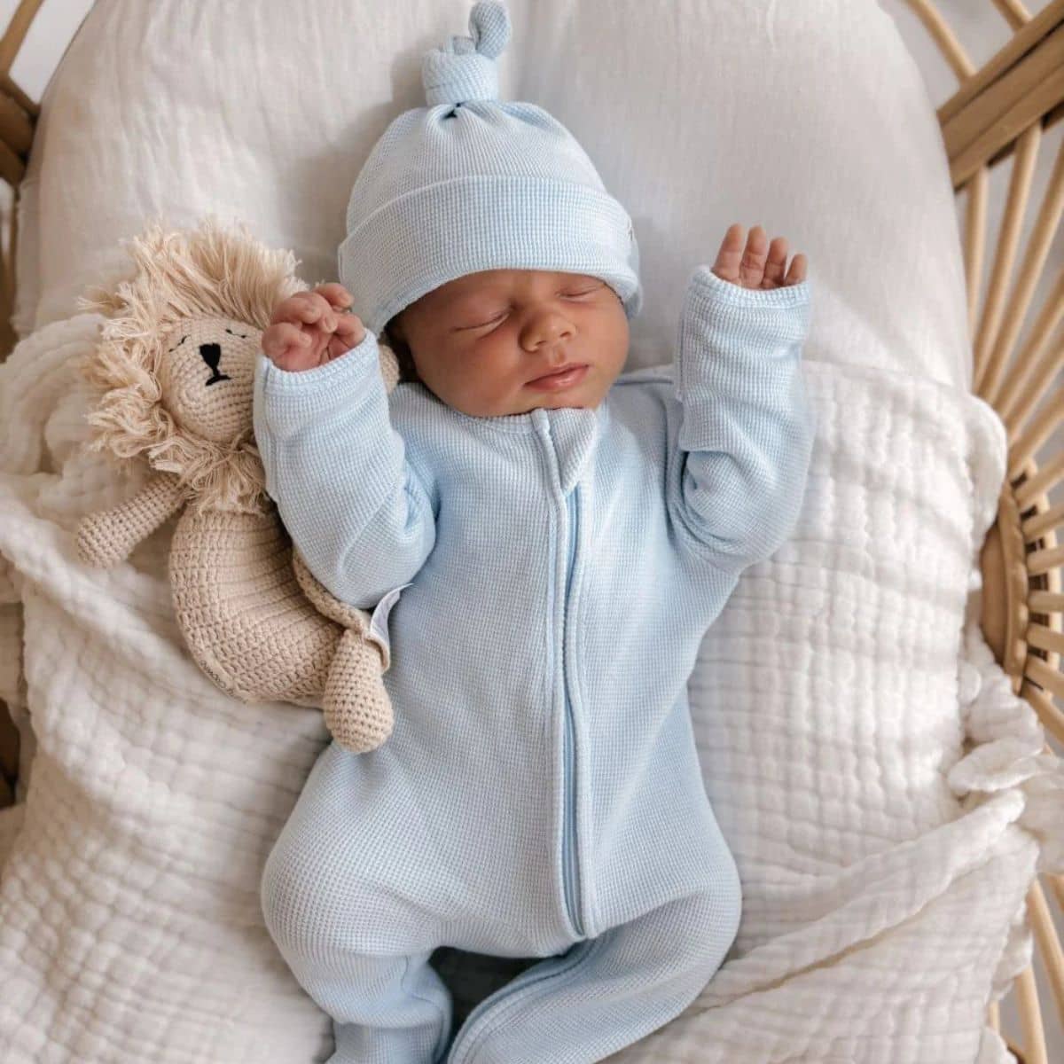 3 Little Crowns Organic Cotton Gauze Blanket