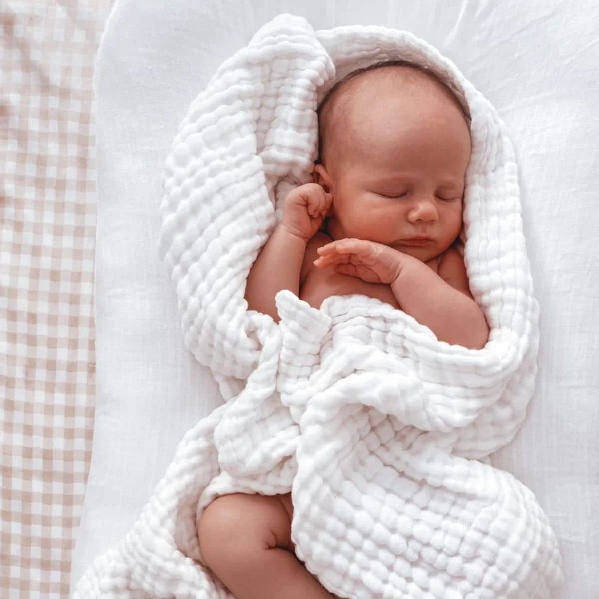 3 Little Crowns Organic Cotton Gauze Blanket