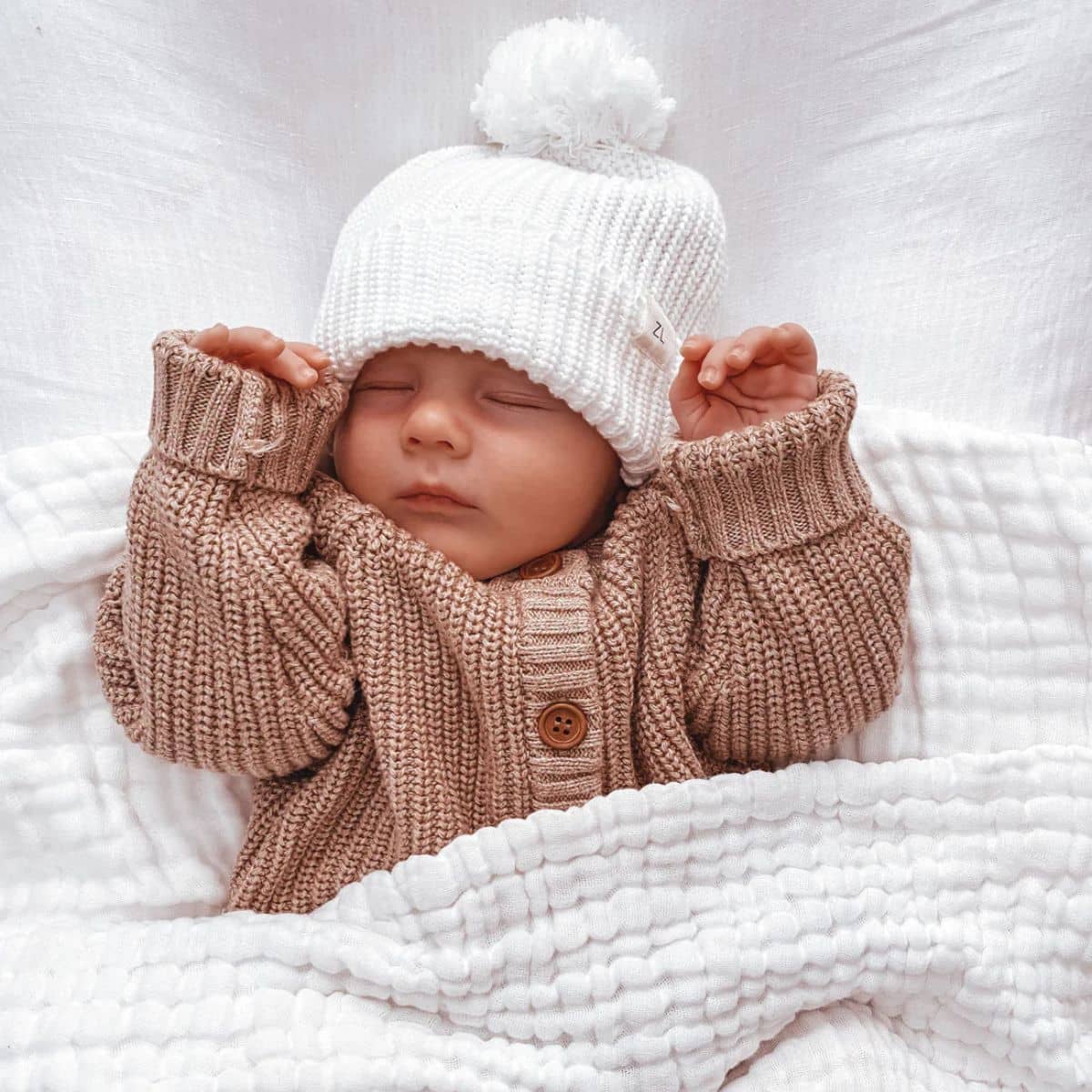 3 Little Crowns Organic Cotton Gauze Blanket