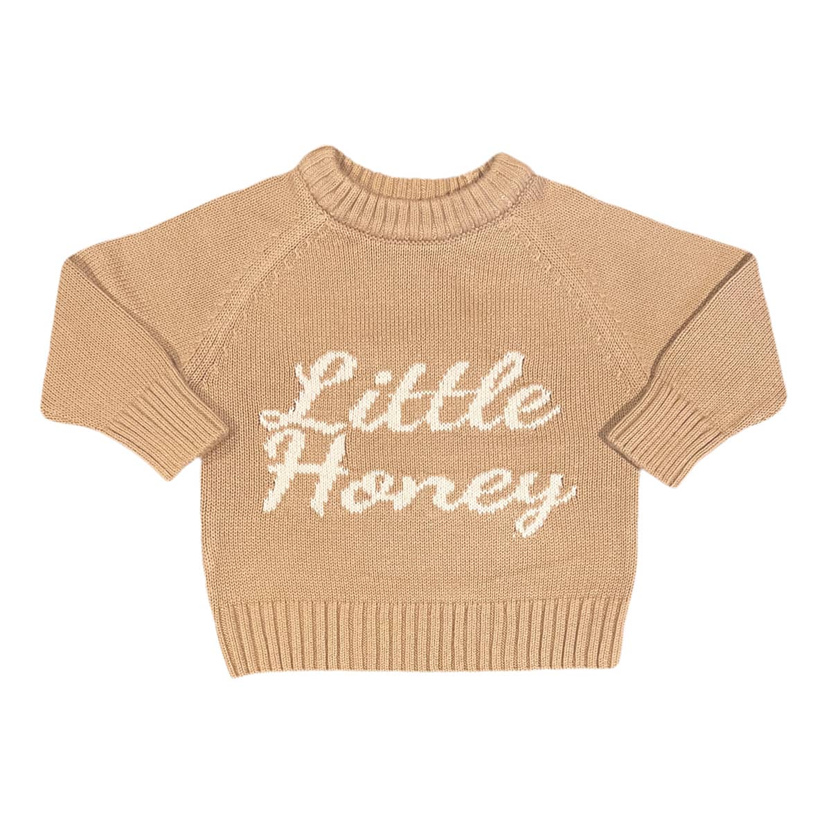 3 Little Crowns Cotton Knit Jumper - Little Honey