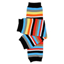 juDanzy Newborn Cotton Leg Warmers - Michael Stripe