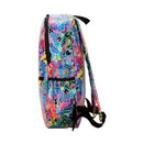 Alimasy Large Waterproof Backpack - Kasey Rainbow - Electric Leopard