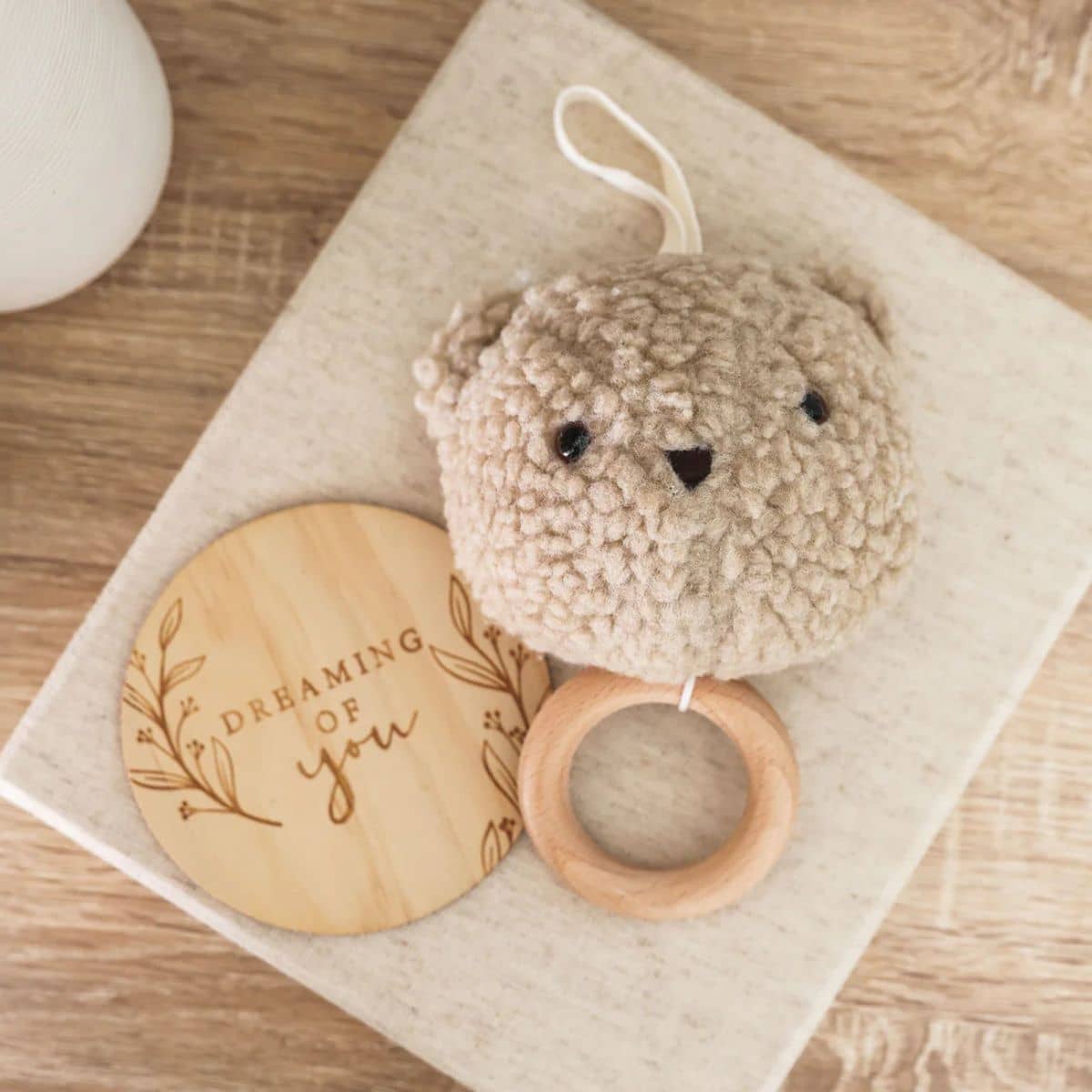 Alimrose Charlie Bear Musical - Oatmeal