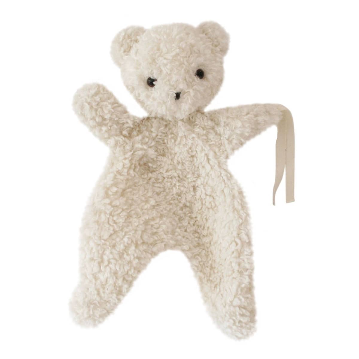 Alimrose Charlie Bear Paci Comforter - Ivory