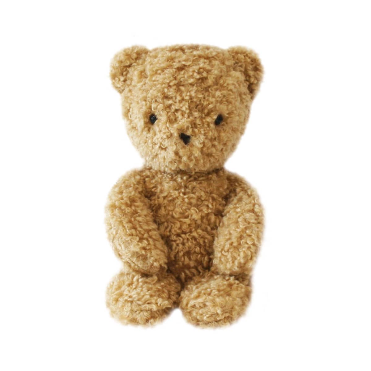 Alimrose Charlie Sherpa Baby Bear - Caramel