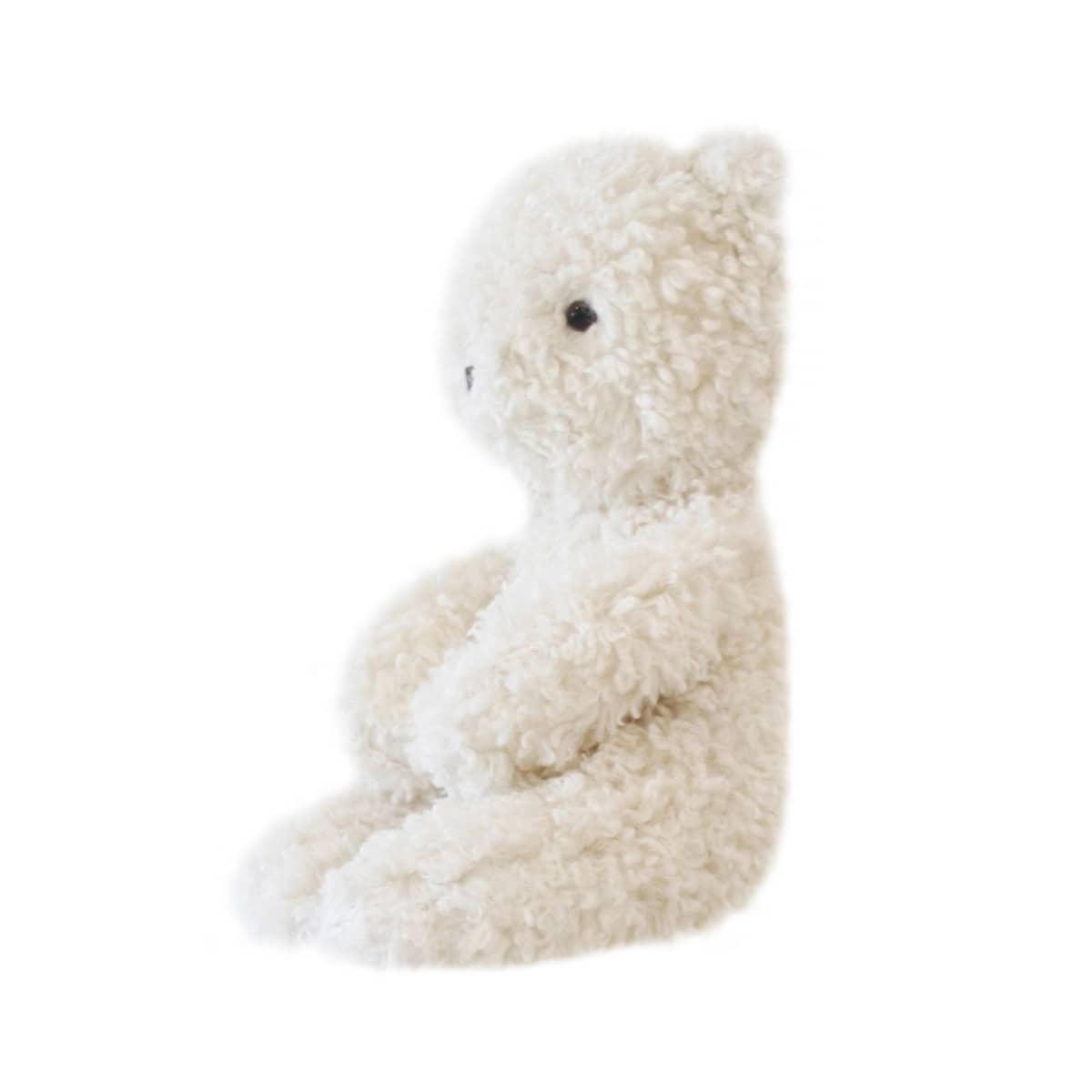 Alimrose Charlie Sherpa Baby Bear - Ivory
