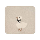 Alimrose Cotton Knit Baby Blanket - Duck Natural