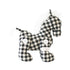 Alimrose Jointed Pony - Black Check
