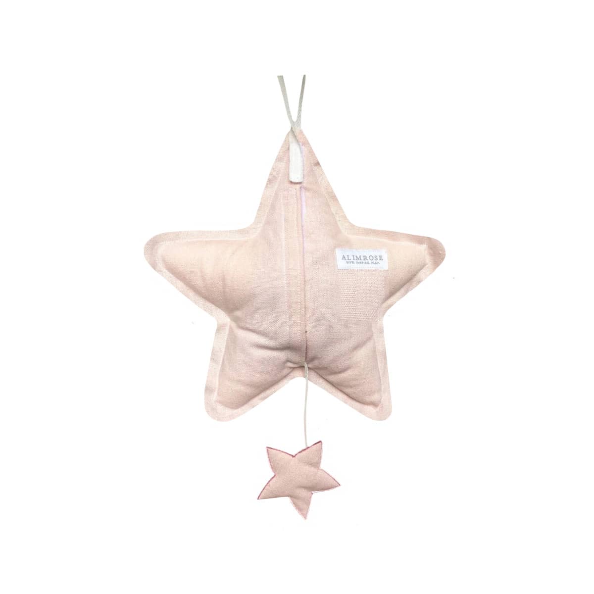 Alimrose Star Musical - 'Let it Be' - Pink Linen and Lilly Blue