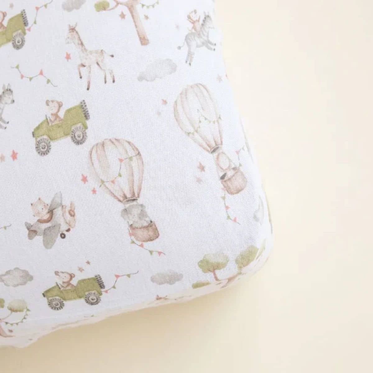 All4Ella Fitted Cot Sheet - Monkey Carnival