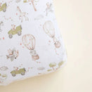 All4Ella Fitted Cot Sheet - Monkey Carnival